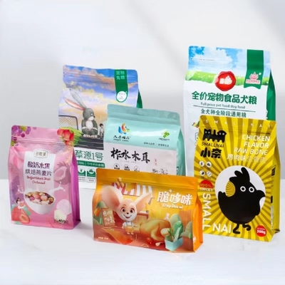 4x6 أكياس Ziplock ثلاثية الأبعاد للتغليف قابلة لإعادة الاستخدام صغيرة الحجم قابلة لإعادة الاستخدام