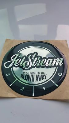 القبة الايبوكسي ملصق الطباعة PVC قطرة الغراء شعار لاصق الذاتي